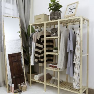 Tủ Quần Áo 3 Ngăn DEKO Gỗ