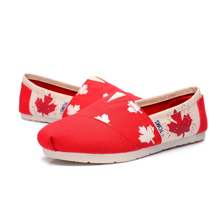 ⚡️[FREE SHIP]⚡️ Giày toms cờ CANADA 2020,CANADA