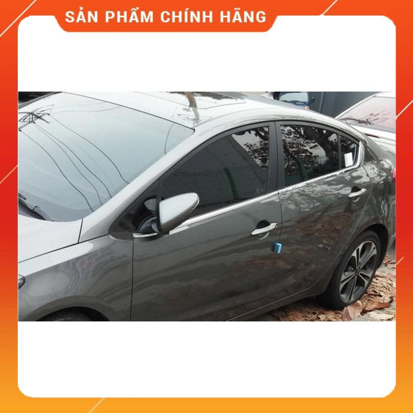 Nẹp chân kính theo xe Kia K3, Cerato 2016-2018 bản MT loại miếng sau liền