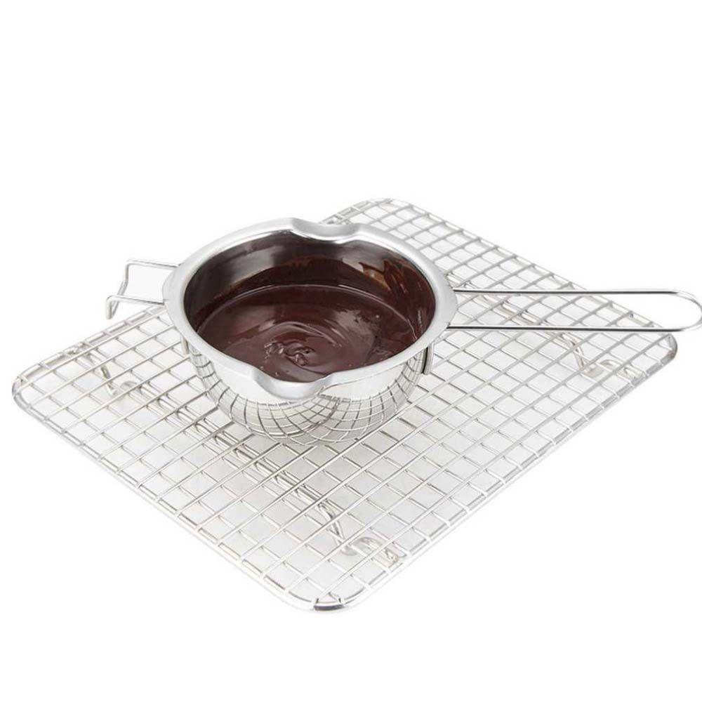 Nồi Nấu Tan Chảy Socola Bằng Thép Không Gỉ 304 Thiết Kế Cán Dài Tiện Lợi