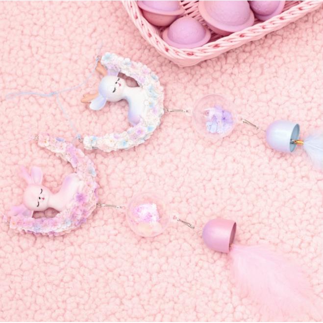 Chuông Gió Hình Nai Dễ Thương Treo Cửa Sổ Ban Công