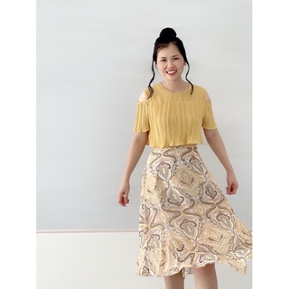Đầm dự tiệc sang trọng hở vai