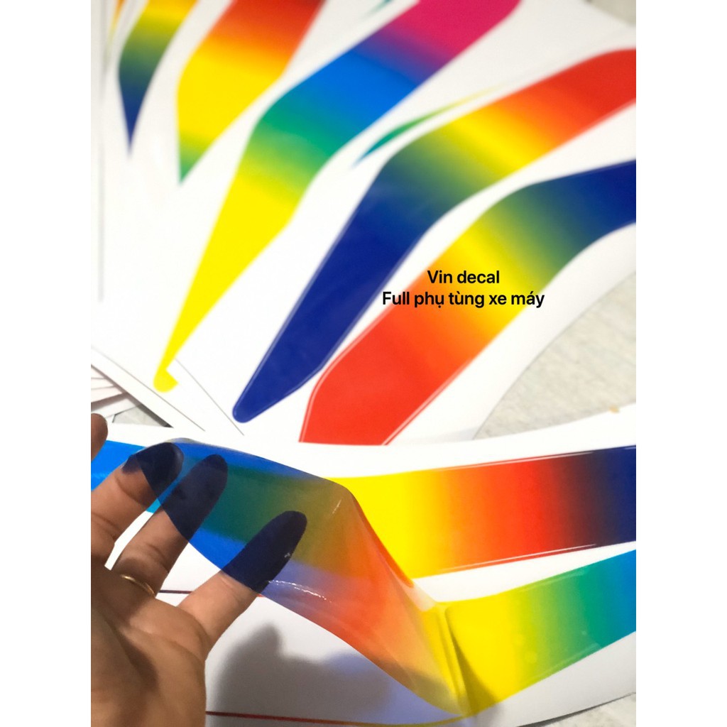 CẶP TEM DÁN CHOÁ ĐÈN DEMI VARIO 2018-2020 KHÔNG BAY MÀU - dochoixemay