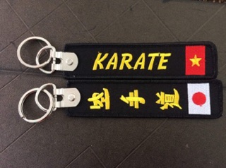 Móc khoá thêu Karate