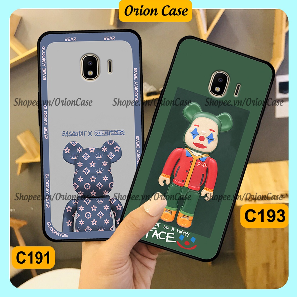 Ốp lưng Samsung J4 2018 in hình bearbrick 3D thời trang, cá tính. ốp chống sốc, bền đẹp