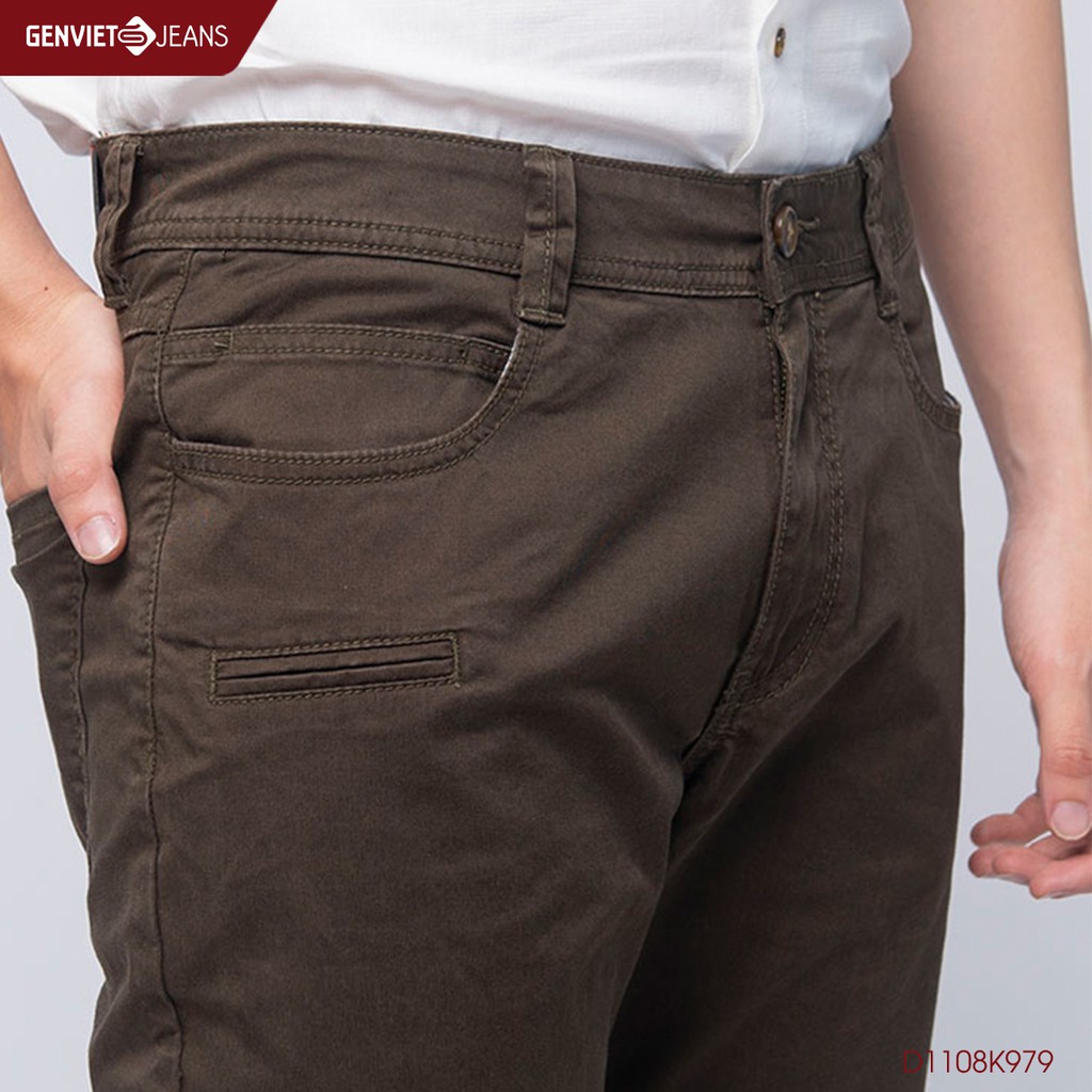 D1108K979 - Quần Dài KaKi Nam Col Ôm GENVIET