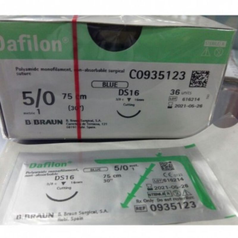 Chỉ phẫu thuật dafilon 5.0 ,6.0