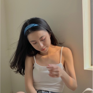 Áo 2 dây nữ đen trắng basic crotop AP517 LOLLIE STUDIO