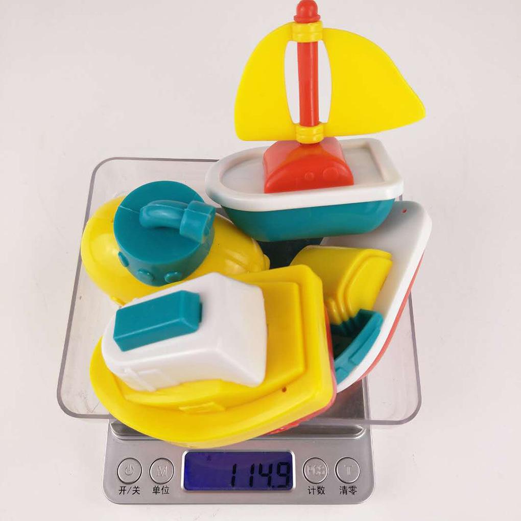 Set 4 Thuyền Đồ Chơi Đi Tắm Vui Nhộn Dành Cho Bé