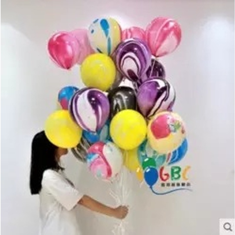 Set 10 Bong Bóng 12 Inch Nhiều Màu Sắc Dùng Trang Trí Tiệc Sinh Nhật/ Lễ Phục Sinh