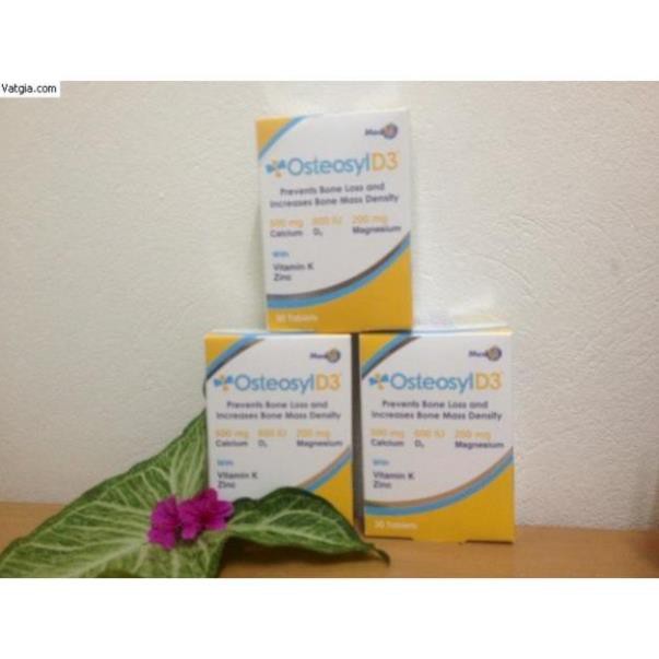 Viên uống bổ sung Canxi Vitamin D3 OSTEOSYL D3 Giúp Xương Răng Chắc Khỏe, Cải Thiện Chiều Cao Cho Trẻ