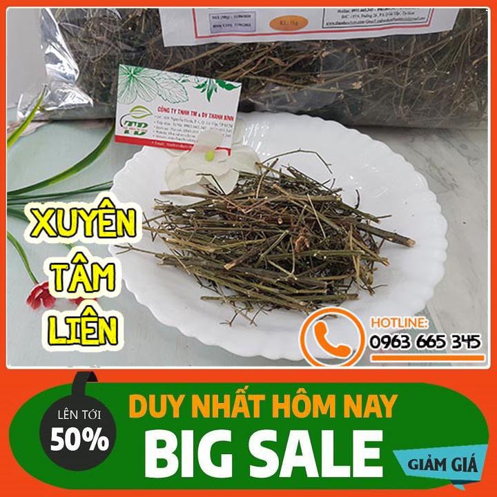 Combo 2Kg Xuyên Tâm Liên - Thu Hái Tự Nhiên 100%