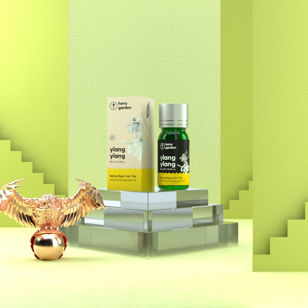 Tinh Dầu Ngọc Lan (Hoa Ngọt Nhẹ) Organic Thiên Nhiên Nguyên Chất Đậm Đặc Xông Thơm Phòng, Làm Nến Thơm HENY GARDEN