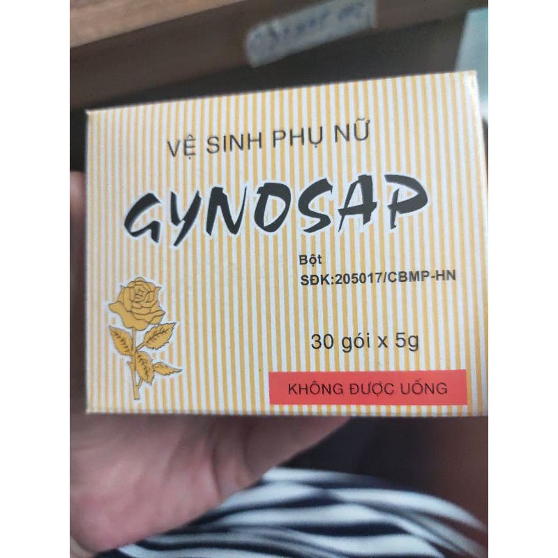 ✅ Gói bột vệ sinh phụ nữ GYNOSAP