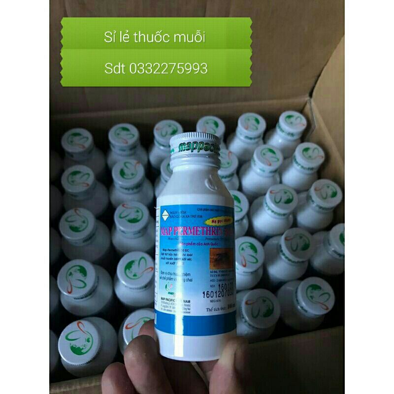 THUỐC DIỆT CÔN TRÙNG , MUỖI, KIẾN, DÁN PHUN TRONG NHÀ 50EC LỌ 100ml