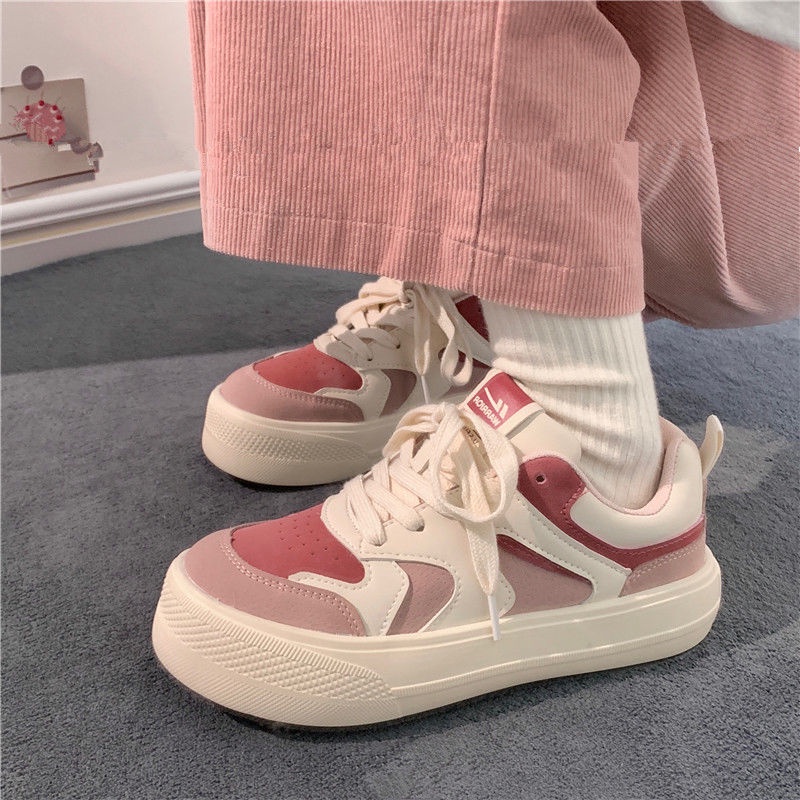 Giày Vải Canvas Đế Dày Thời Trang Thu Đông Dễ Thương Cho Nữ