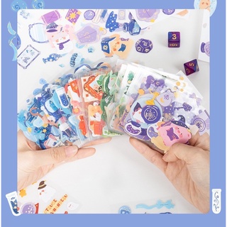 Set 10 tấm sticker Magic Animal dễ thương