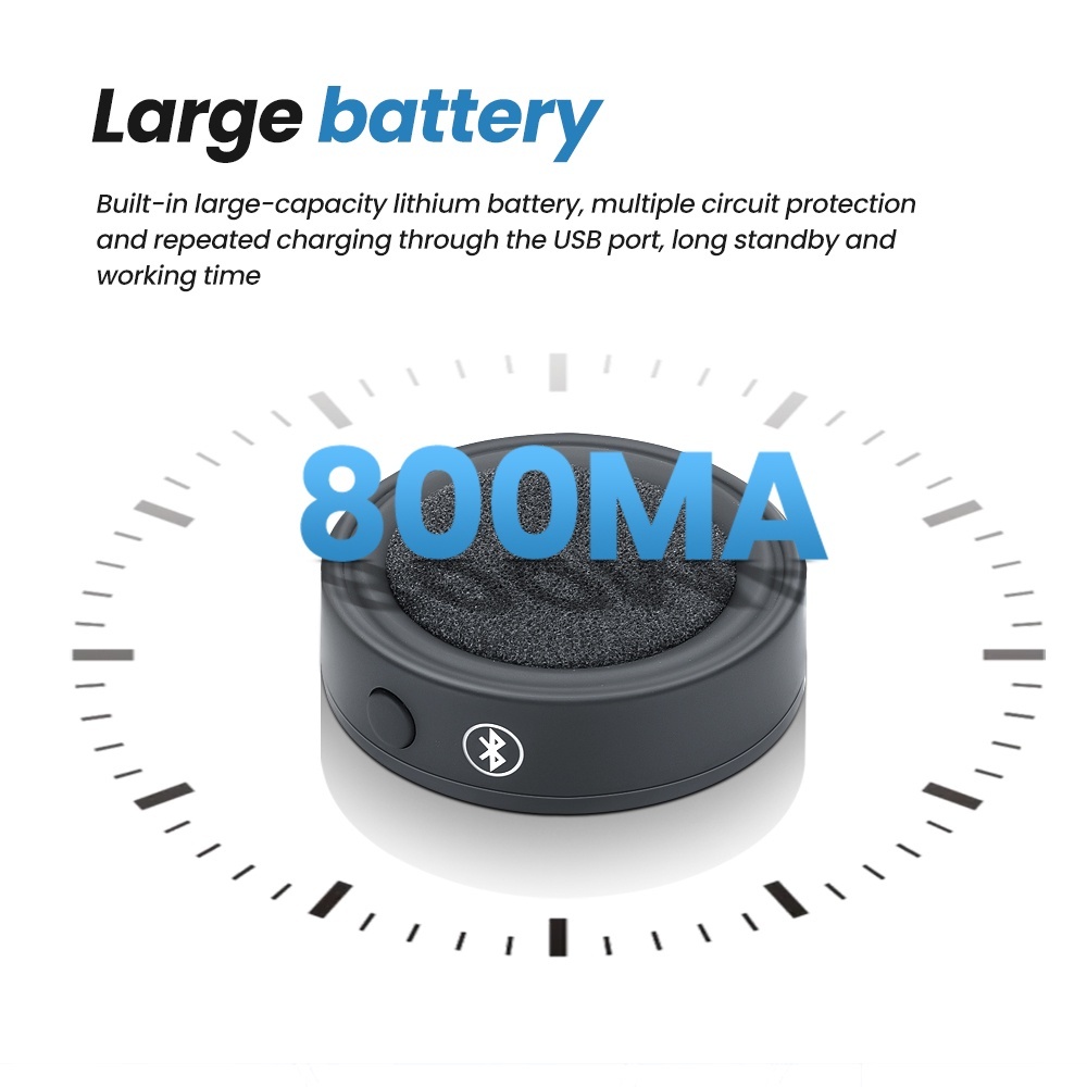 Tai Nghe 800ma bluetooth 5.0 + edr Dùng Cho Mũ Bảo Hiểm Có Cổng Sạc usb