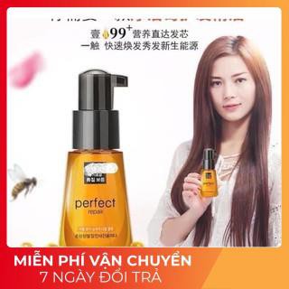 Tinh dầu dưỡng tóc uốn, dưỡng tóc khô xơ, giúp giữ nếp, tạo nếp tóc mềm mượt, phục hồi hư tổn | BigBuy360 - bigbuy360.vn