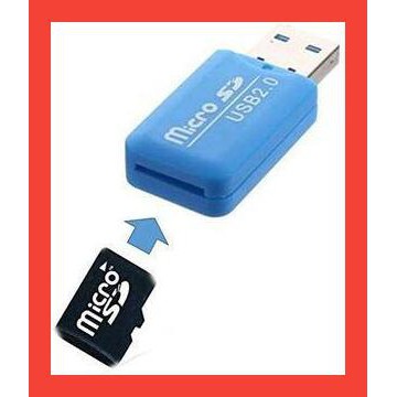 ĐẦU ĐỌC THẺ NHỚ VỎ NHỰA MINI MICRO SD ULTRA USB 2.0 NHIỀU MÀU TỐC ĐỘ ĐỌC ỔN ĐỊNH, TƯƠNG THÍCH NHIỀU HỆ ĐIỀU HÀNH