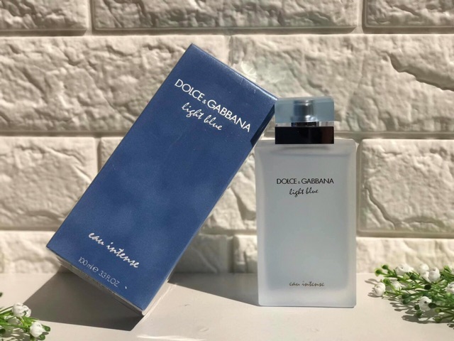 [ CHÍNH HÃNG ] Nước Hoa Nữ Light Blue Eau Intense D&G 100ml