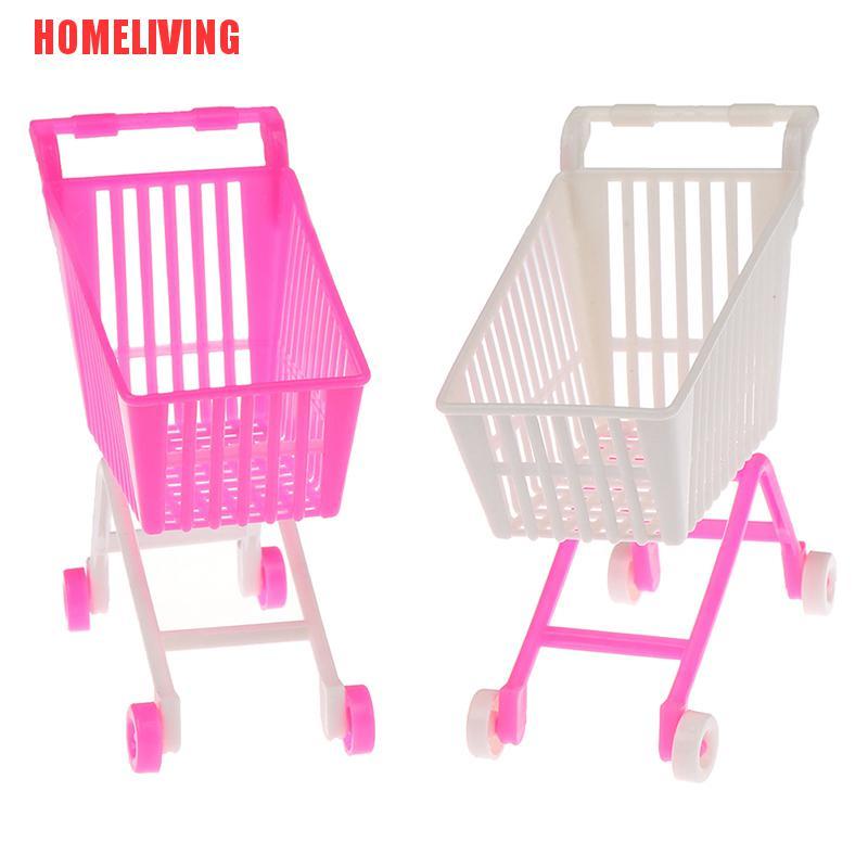 1 Mô Hình Xe Đẩy Mua Sắm Mini Đồ Chơi Dành Cho Trẻ Em