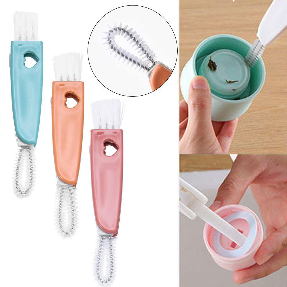 Cọ Vệ Sinh Bình Sữa Có Nắp Đậy Siêu Bền Thiết Kế Nhỏ Gọn Tiện Dụng