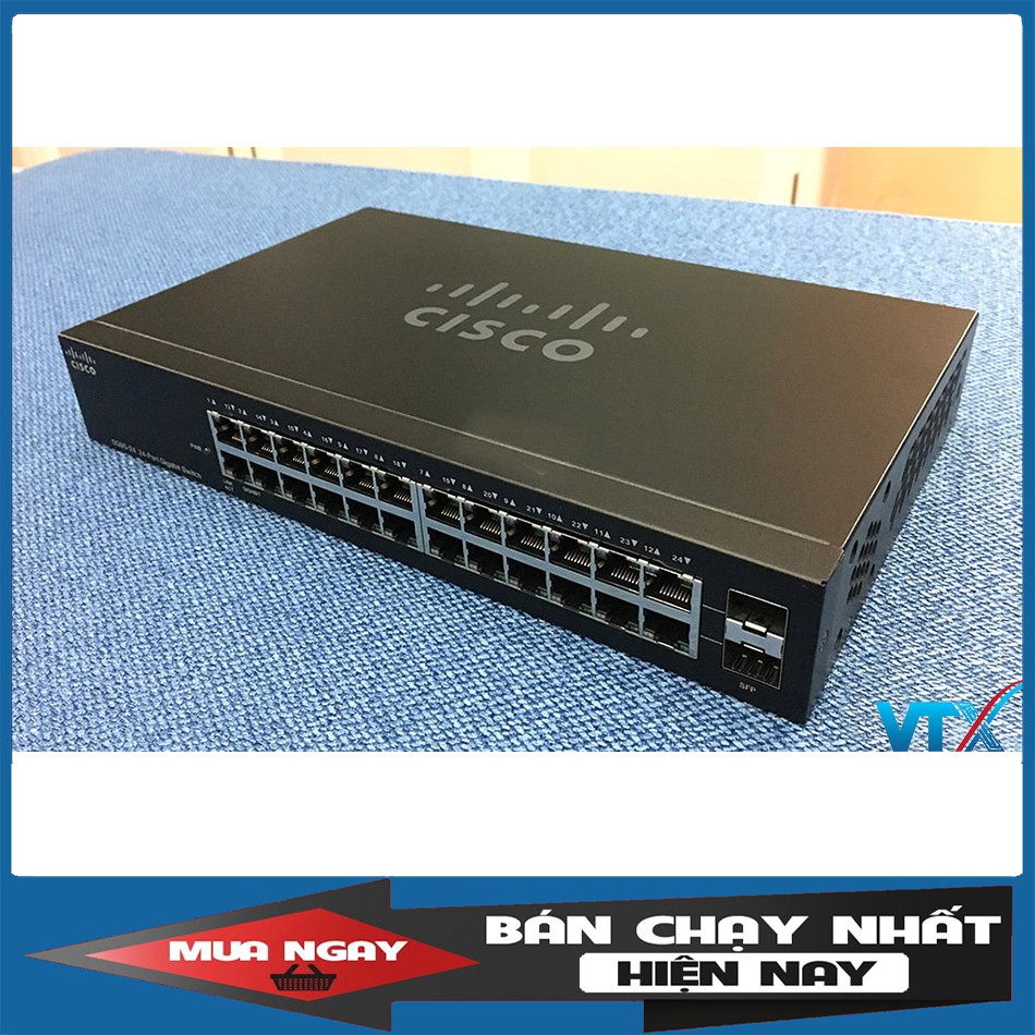 Switch chia mạng Cisco SG95-24 24 port Gigabit