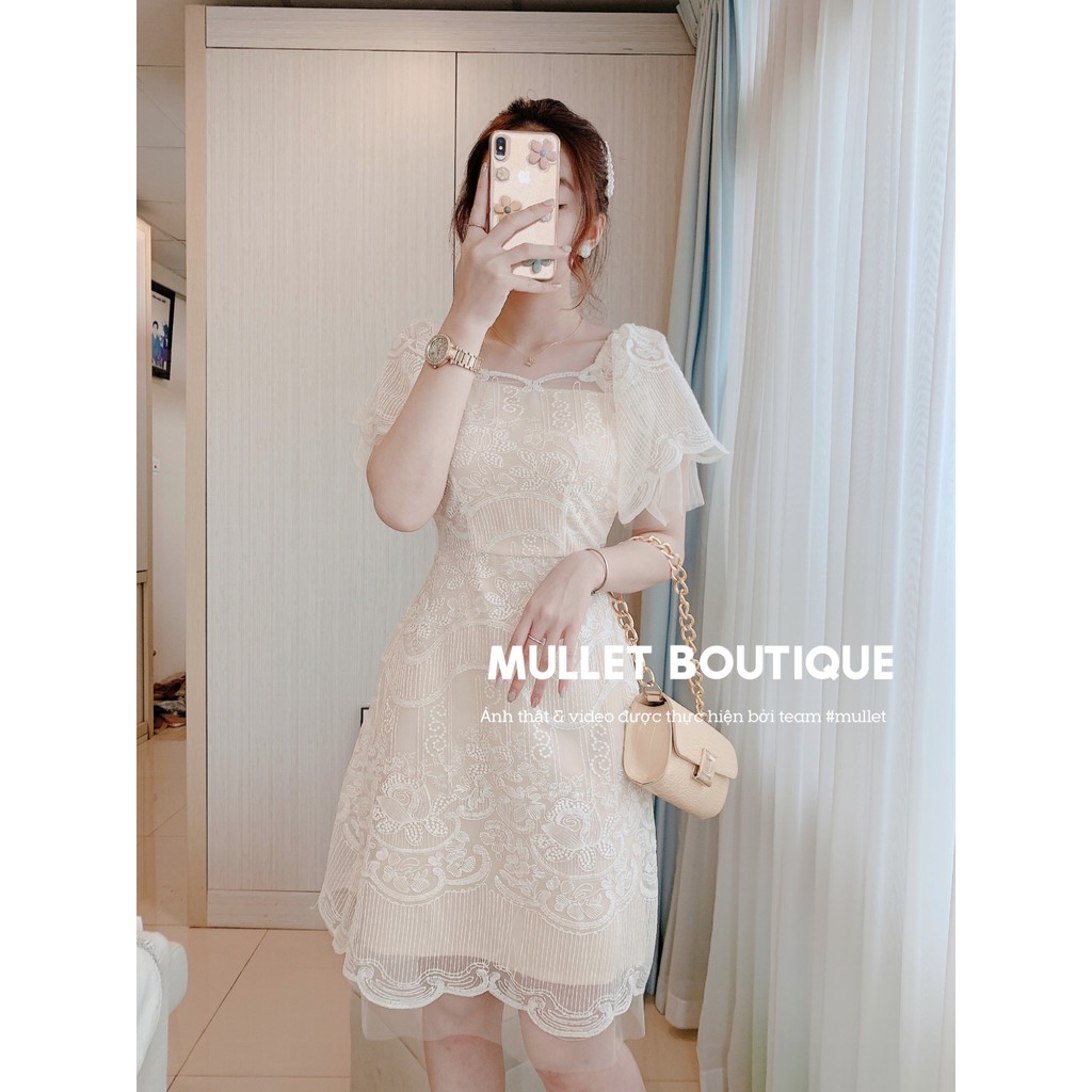 VÁY REN TAY CÁNH TIÊN BEE by Mullet