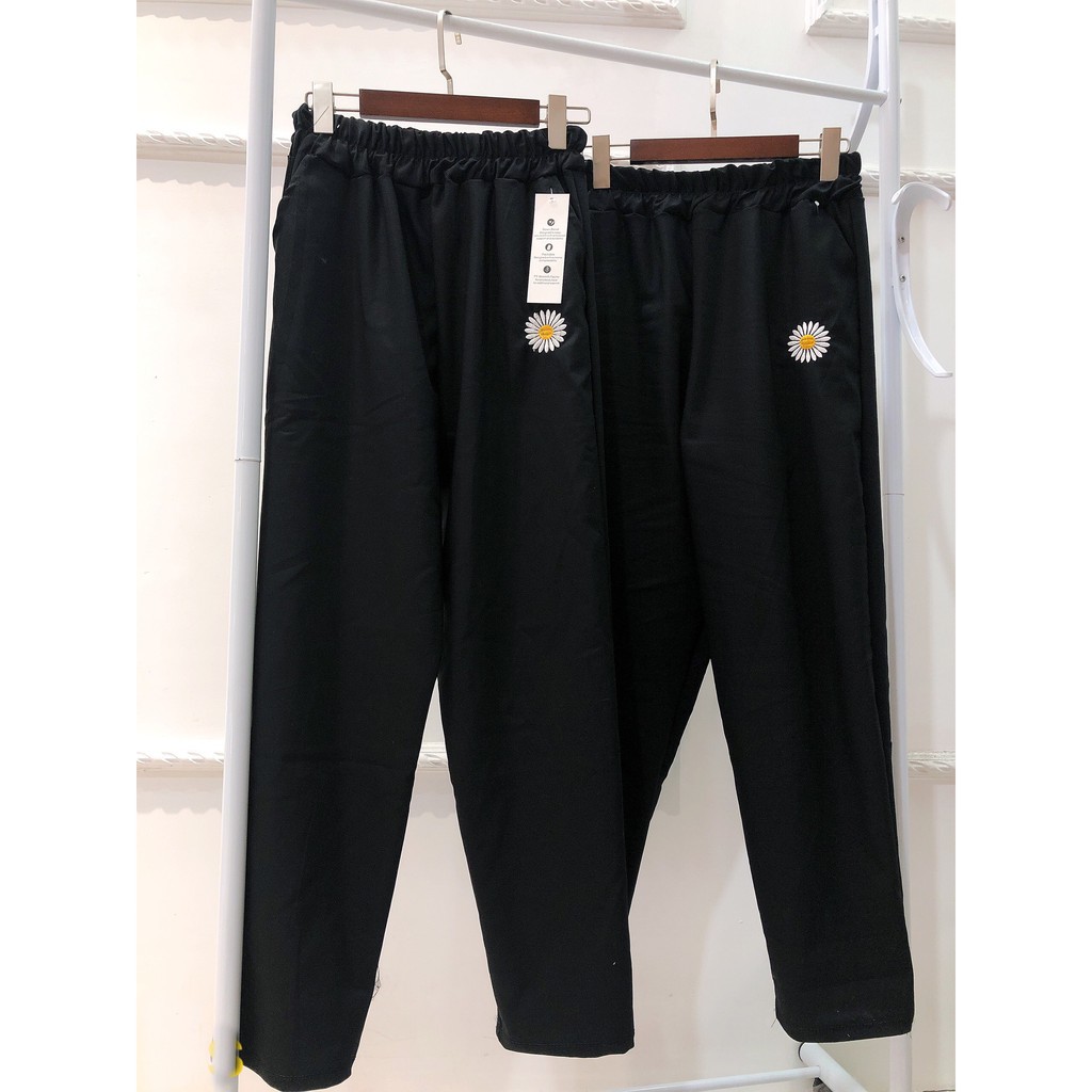 Quần Hoa Cúc Siêu Đẹp Daisy Pant Chất vải Kaki freesize dưới 70kg | BigBuy360 - bigbuy360.vn