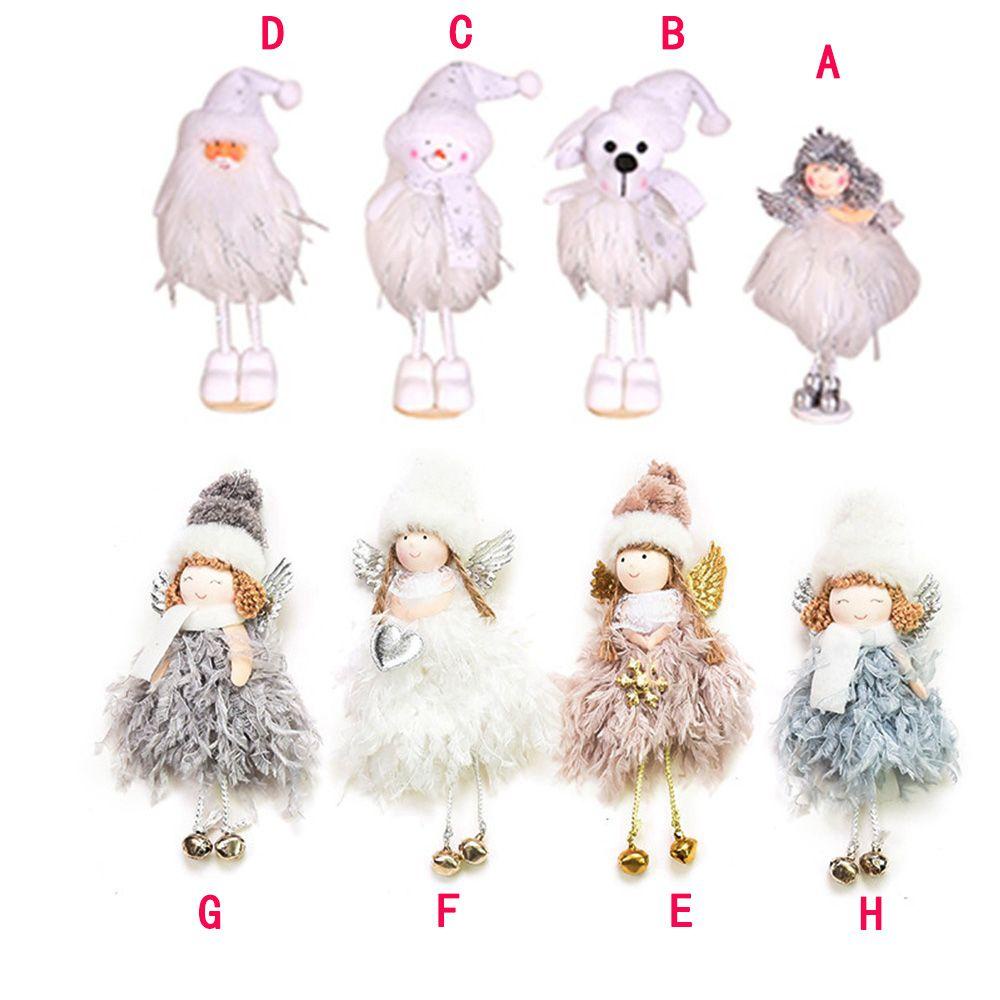 Búp Bê Nhồi Bông Hình Người Tuyết Dễ Thương Trang Trí Giáng Sinh