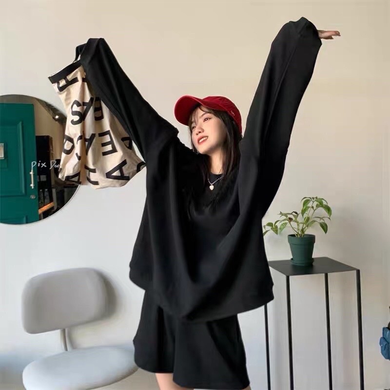 SET BỘ NỈ SWEATER+QUẦN THU