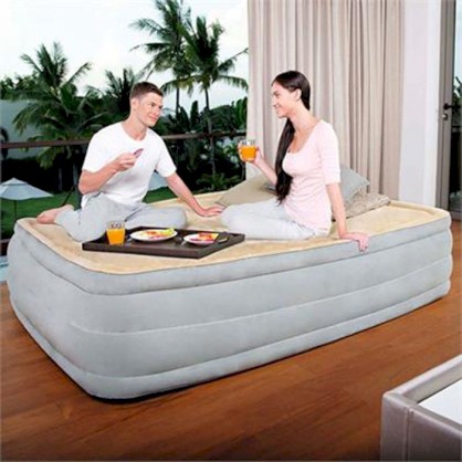 (2.03m x 1.52m x 46cm) Giường hơi Bestway cao cấp 67486 + Tích hợp bơm điện