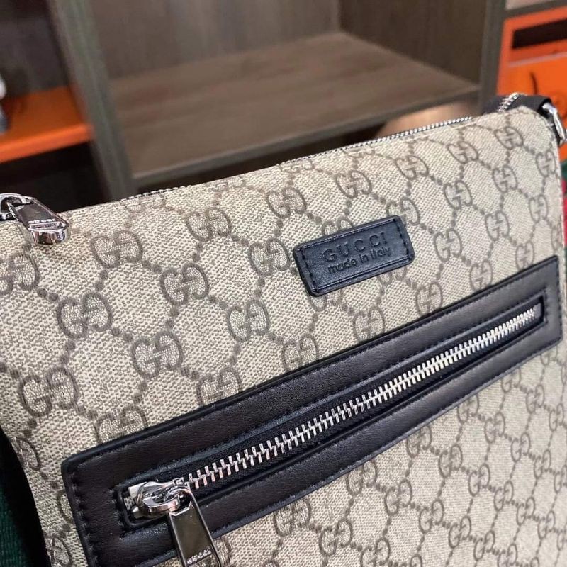 Túi đeo chéo nam thời trang da cao cấp không nhăn G3319 size 24cm