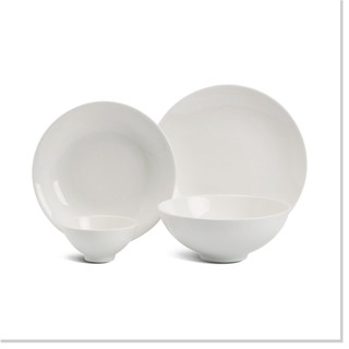 Bộ chén dĩa sứ Minh Long 9 sản phẩm Daisy IFP trắng Ngà sứ đẹp cao cấp dùng trong gia đình, đãi khách, tặng quà tết - bộ