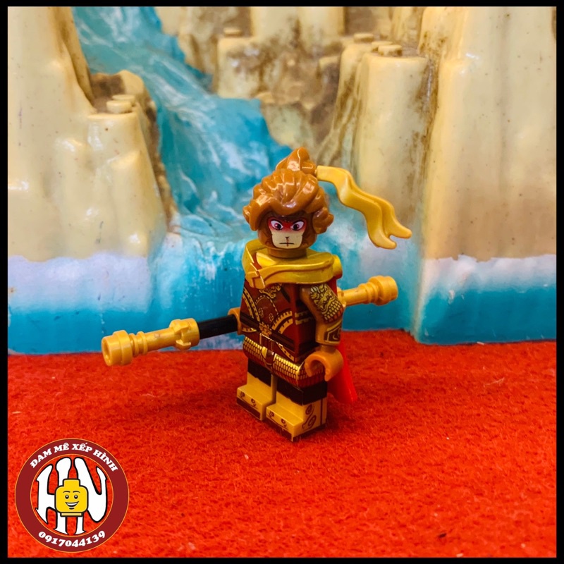Đồ chơi Minifigure - Tôn Ngộ Không - Wukong - Hàng đẹp - Hàng chất lượng - Ảnh shop !