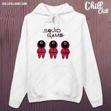 Áo hoodie squid game Trò chơi con mực in theo yêu cầu full size