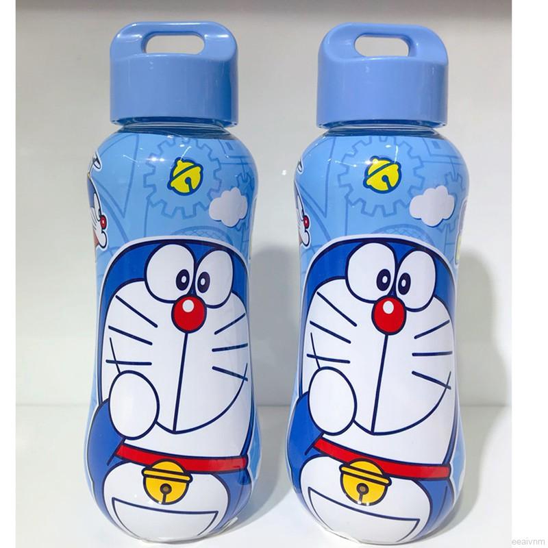 Bình uống nước chống tràn in hình Hello Kitty 350ml cho trẻ em