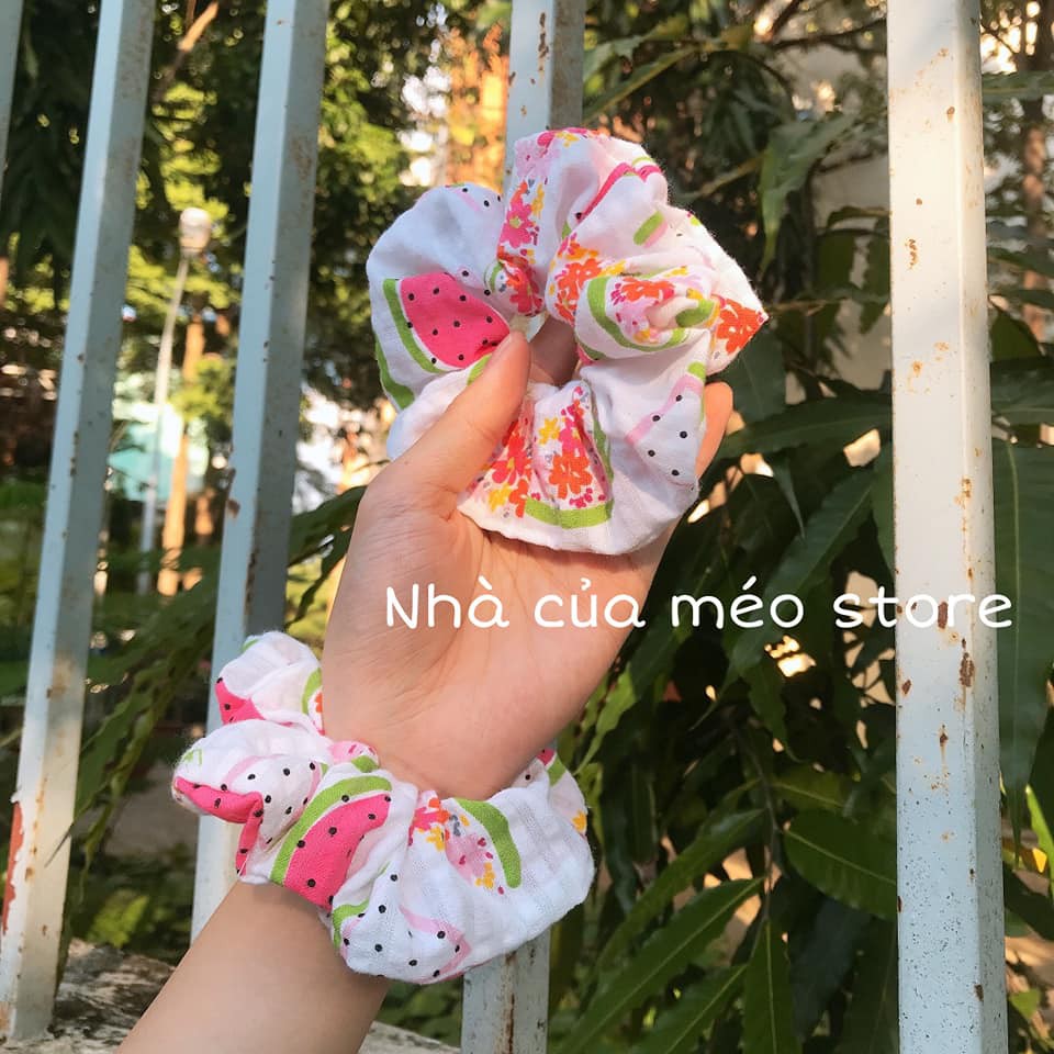 Dây Buộc Tóc SCRUNCHIES chọn mẫu theo số [Nhà Của Méo Store]