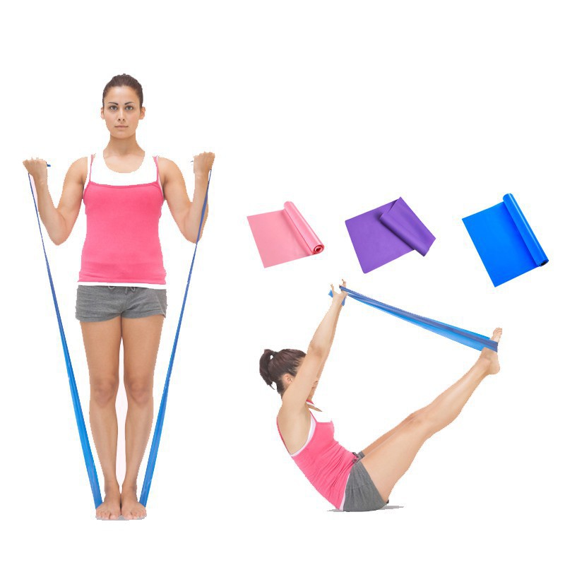 FREESHIP🎁 Dây thun bản rộng tập thể lực và yoga ❤️ giá rẻ ❤️ dây tập gym | hn & tphcm