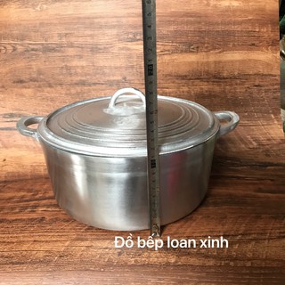 Xoong gang 4 lít ( 30 cm cao 14 cm )