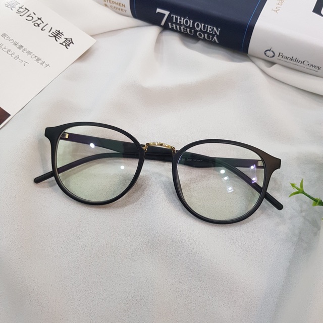 Mắt kính giả cận gọng dẻo hàn quốc thời trang nam nữ TR90 209 cao cấp AH159 | BigBuy360 - bigbuy360.vn