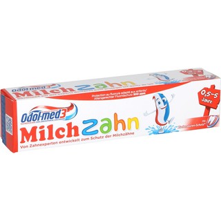 Kem đánh răng 3 màu Đức 50g vị bạc hà nhẹ