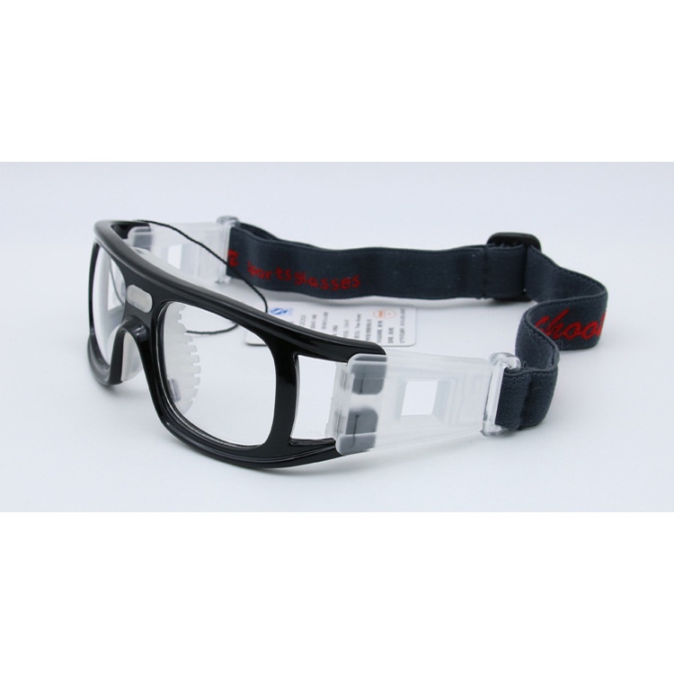 Kính đá bóng, kính thể thao bảo hộ đa năng 2 in 1 phù hợp mọi kích cỡ, chống va đập chấn thương với đệm silicone êm ái -