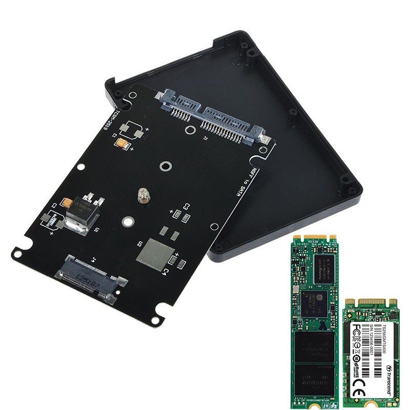 Box chuyển SSD M2 2242/2260/2280 sang hdd sata 2.5 inch cho máy bàn, laptop