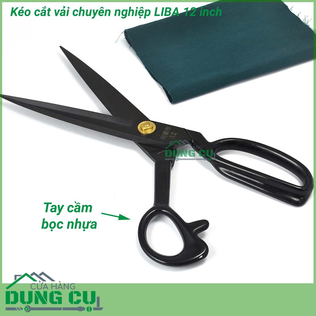 Kéo cắt vải chuyên nghiệp KITTOU 12 inch
