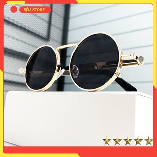 Kính mát tròn 🔴FREESHIP🔴 Giảm 20K Khi Nhập Mã [KINH020K]- Mắt Kính Tròn Nam Nữ Cao Cấp