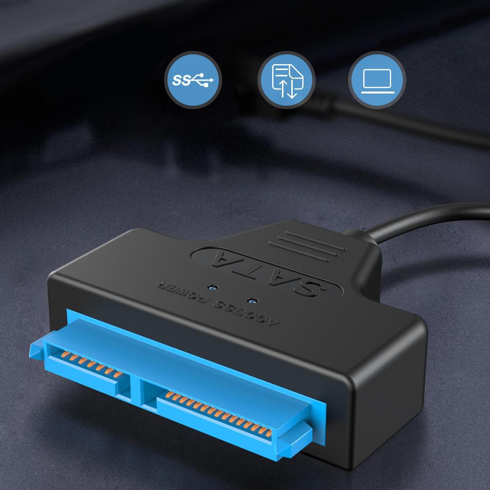 Cáp chuyển đổi USB 3.0 sang SATA7+15pin cho ổ cứng SSD 2.5 Inch | BigBuy360 - bigbuy360.vn