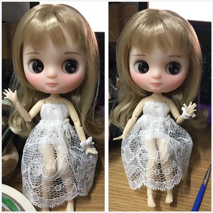 Middle ICY Medium Doll Clearance Melody Marco Mint Light Gold 20 Joint Body with Hand Set