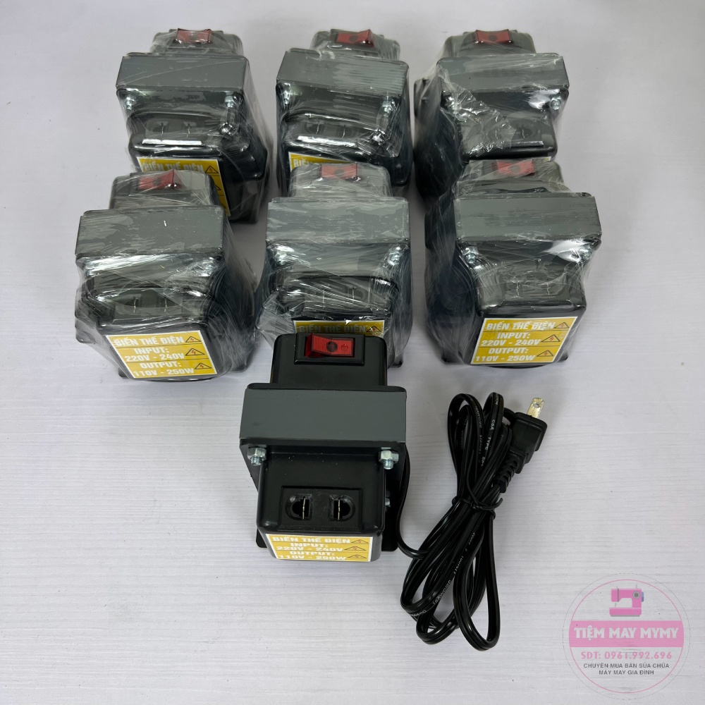 Bộ Chuyển Nguồn Điện Từ 220V Sang 110V Dùng Cho Các Thiết Bị Gia Dụng Nội Địa Nhật Bản : Máy May Nhật, Quạt Nhật,....